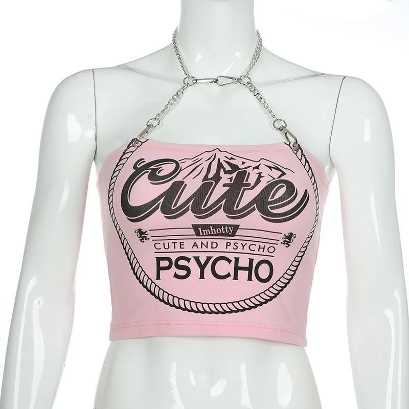 Cute & Psycho Halter Top 15 Cute & Psycho Halter Top - Image 13
