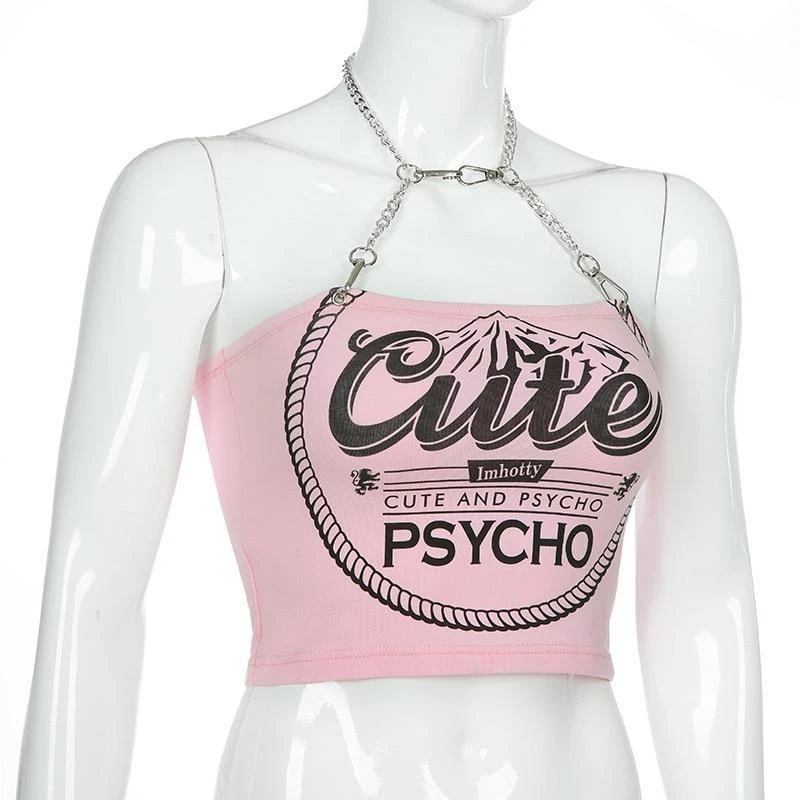 Cute & Psycho Halter Top 12 Cute & Psycho Halter Top - Image 10