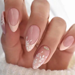 Spring Floral Press On Nails -Clothing Discount Store cute spring floral press false nails 229