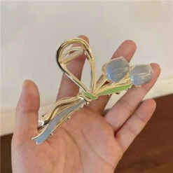 Dainty Floral Hair Claw Clip 35 Dainty Floral Hair Claw Clip -Clothing Discount Store dainty floral hair claw clip 13 claws coquette accessories accessory kawaii babe 766