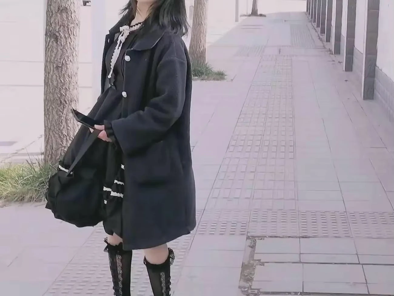 Dark Academia Black Dress 6 Dark Academia Black Dress - Image 4