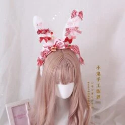 Decora Handmade Bunny Ears -Clothing Discount Store decora handmade bunny ears accessories baby bun ear headband ddlg playground 140