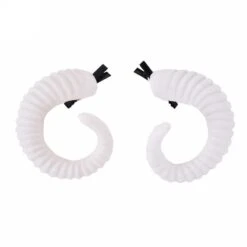 Devil Horn Ram Hair Clips -Clothing Discount Store devil horn ram hair clips plain black floral goat goats accessories clip ddlg playground 422