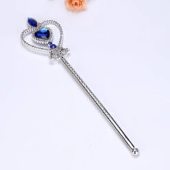 Diamond Princess Tiara -Clothing Discount Store diamond princess tiara magic wand navy crown diamonds frozen jewels pink princess jewelry kawaii babe 340