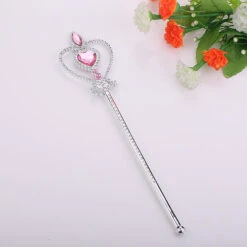 Diamond Princess Tiara -Clothing Discount Store diamond princess tiara magic wand pink crown diamonds frozen jewels pink princess jewelry kawaii babe 696
