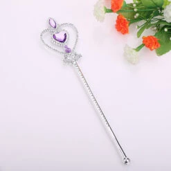 Diamond Princess Tiara -Clothing Discount Store diamond princess tiara magic wand purple crown diamonds frozen jewels pink princess jewelry kawaii babe 473