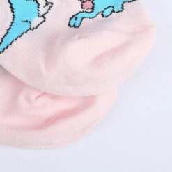 Dino Sockies -Clothing Discount Store dino sockies ankle socks dinos dinosaurs fairy kei pastel kei socks kawaii babe 309