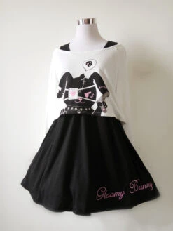 Evil Bunny Dress -Clothing Discount Store evil bunny dress 666 bunnies comic creepy cute devil kawaii babe 302