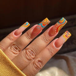 Extra Long Square Press On Nails 31 Extra Long Square Press On Nails -Clothing Discount Store extra long square press nails false press on bows charms nails 167