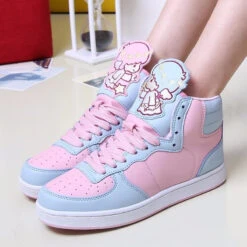Fairy Kei High Top Shoes -Clothing Discount Store fairy kei high top shoes hi tops trainers kawaii babe 161