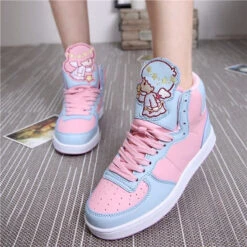 Fairy Kei High Top Shoes -Clothing Discount Store fairy kei high top shoes hi tops trainers kawaii babe 768