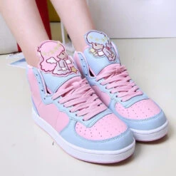 Fairy Kei High Top Shoes -Clothing Discount Store fairy kei high top shoes hi tops trainers kawaii babe 959