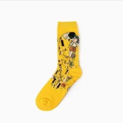 Famous Artwork Socks -Clothing Discount Store famous artwork socks 14 ankle socks artistic artwork famous artists mona lisa kawaii babe 262
