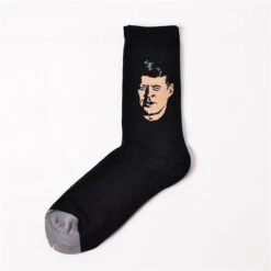 Famous Artwork Socks -Clothing Discount Store famous artwork socks ankle socks artistic artwork famous artists mona lisa kawaii babe 918