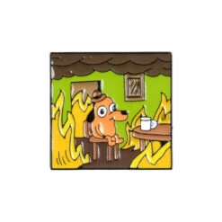 This Is Fine Enamel Pin 15 This Is Fine Enamel Pin -Clothing Discount Store fine enamel pin style 1 brooch brooches enamel pin pins fire pin kawaii babe 553