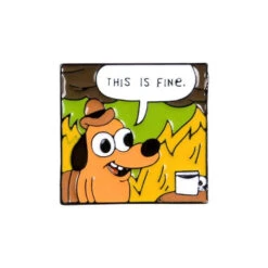 This Is Fine Enamel Pin 13 This Is Fine Enamel Pin -Clothing Discount Store fine enamel pin style 2 brooch brooches enamel pin pins fire pin kawaii babe 275