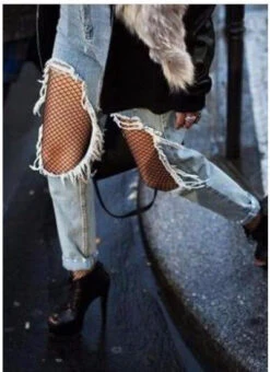 Fishnet Stockings (3 Styles) -Clothing Discount Store fishnet stockings 3 styles socks fishnet stockings kawaii fashion 595