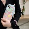 Flip Phone IPhone Case -Clothing Discount Store flip phone iphone case mobile cases blue hearts iphone kawaii 873