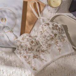 Floral Embroidered Bustier 28 Floral Embroidered Bustier -Clothing Discount Store floral embroidered bustier angelcore bralette bustiers cami crop ddlg playground 489