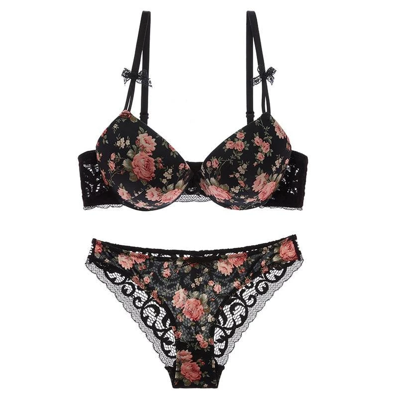 Floral Lace Lingerie Set 15 Floral Lace Lingerie Set - Image 13