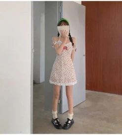 Floral Nymph Dress 38 Floral Nymph Dress -Clothing Discount Store floral nymph dress dollcore dollette dresses angel ddlg playground 257