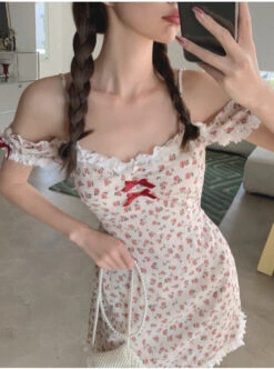 Floral Nymph Dress 24 Floral Nymph Dress -Clothing Discount Store floral nymph dress dollcore dollette dresses angel ddlg playground 505