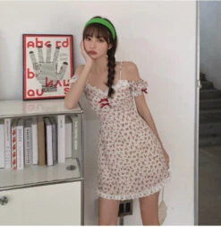 Floral Nymph Dress 26 Floral Nymph Dress -Clothing Discount Store floral nymph dress dollcore dollette dresses angel ddlg playground 815