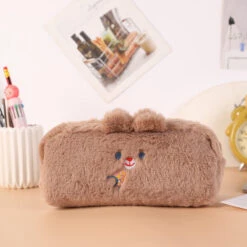 Fluffy Kawaii Pencil Cases -Clothing Discount Store fluffy kawaii pencil cases pen bear bears bunny fluffy 232