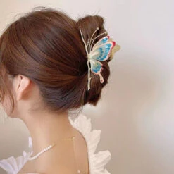 Flutter Hair Clips -Clothing Discount Store flutter hair clips barettes butterflies butterfly accessories clip kawaii babe 769