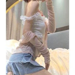 French Fairy Cami -Clothing Discount Store french fairy cami babydoll babygirl camis camisole shirt ddlg playground 888