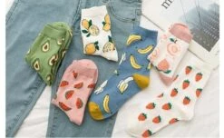 Fruity Sockies 30 Fruity Sockies -Clothing Discount Store fruity sockies ankle socks avocado avocadoes avocados bananas ddlg playground 392