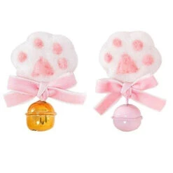 Furry Paw Pins -Clothing Discount Store furry paw pins bell bells cat paw cats furries jewelry kawaii babe 895