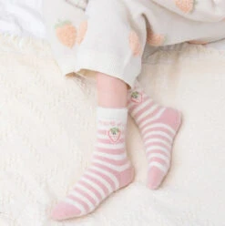Fuzzy Berry Socks -Clothing Discount Store fuzzy berry socks berries furry kawaii babe 804