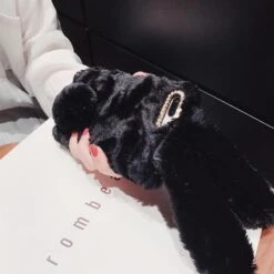 Fuzzy Bunny IPhone Case -Clothing Discount Store fuzzy bunny iphone case 3d android phone cases apple iphones ears kawaii babe ddlg playground 998