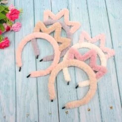 Fuzzy Ear Headbands -Clothing Discount Store fuzzy ear headbands bear ears bunny cat headband furry hair accessory ddlg playground 414