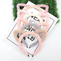 Fuzzy Ear Headbands -Clothing Discount Store fuzzy ear headbands bear ears bunny cat headband furry hair accessory ddlg playground 499