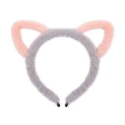 Fuzzy Ear Headbands -Clothing Discount Store fuzzy ear headbands greypink cat ears bear bunny headband furry hair accessory ddlg playground 480