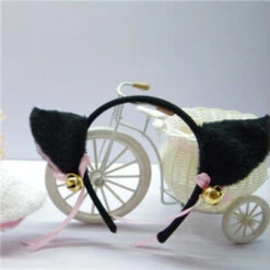 Fuzzy Neko Ears -Clothing Discount Store fuzzy neko ears headbands cat ear headband cat bell head band 518