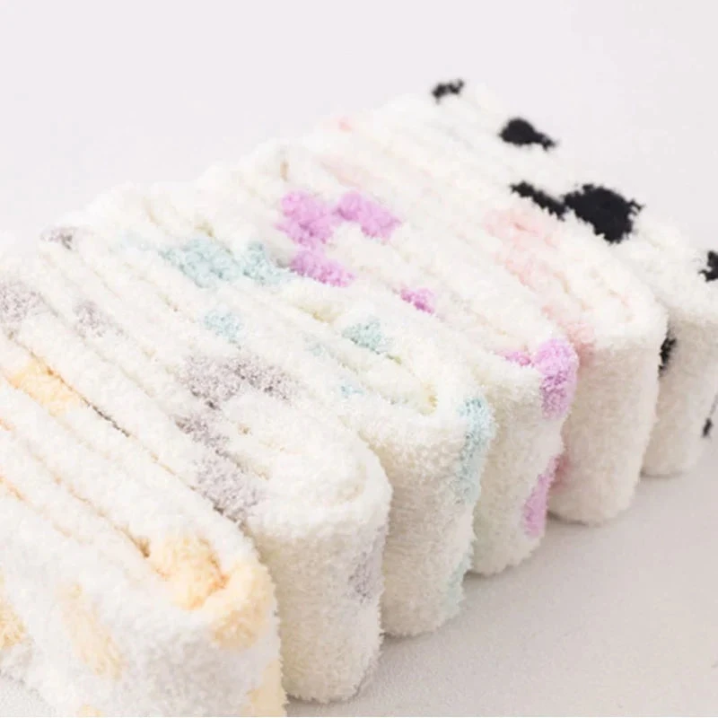 Polkadot Fuzzy Thigh Highs 13 Polkadot Fuzzy Thigh Highs - Image 11