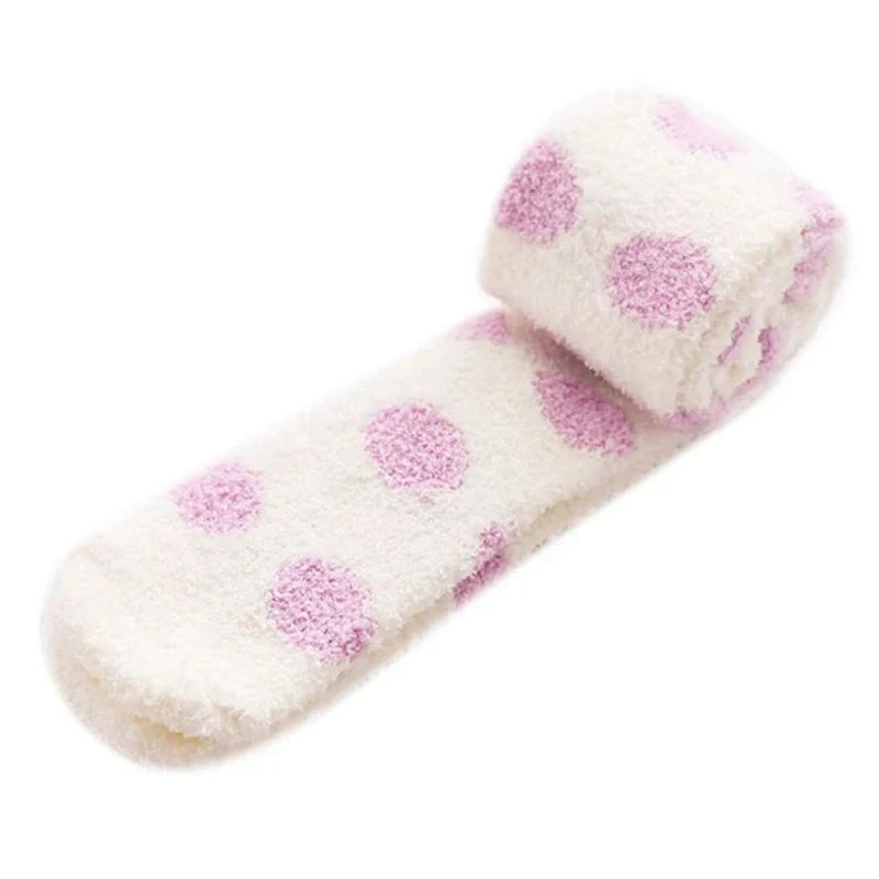 Polkadot Fuzzy Thigh Highs 18 Polkadot Fuzzy Thigh Highs - Image 16