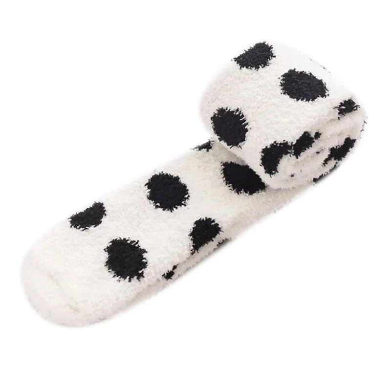Polkadot Fuzzy Thigh Highs 17 Polkadot Fuzzy Thigh Highs - Image 15