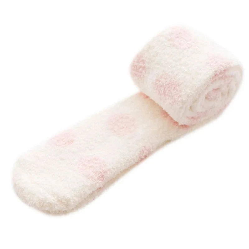 Polkadot Fuzzy Thigh Highs 21 Polkadot Fuzzy Thigh Highs - Image 19