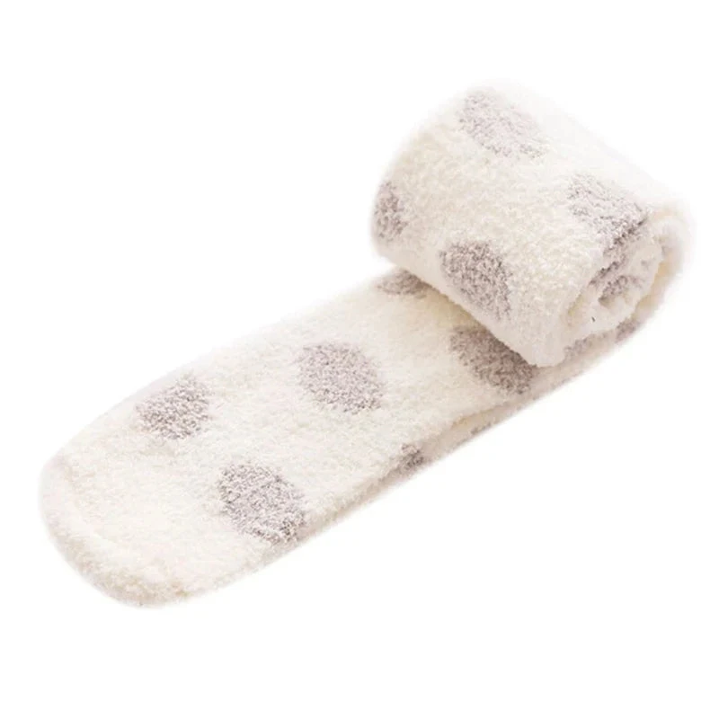 Polkadot Fuzzy Thigh Highs 20 Polkadot Fuzzy Thigh Highs - Image 18