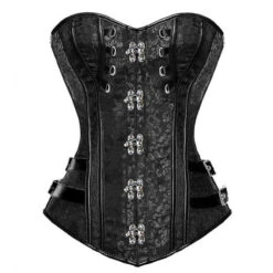 Genuine Steampunk Corsets -Clothing Discount Store genuine steampunk corsets black knobs s boned brown corset clockworks corsetry cosplay kawaii babe 576