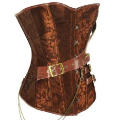 Genuine Steampunk Corsets -Clothing Discount Store genuine steampunk corsets boned brown corset clockworks corsetry cosplay kawaii babe 177