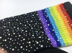 Glitter Rainbow Thigh Highs 40 Glitter Rainbow Thigh Highs -Clothing Discount Store glitter rainbow thigh highs gay pride glittery high socks knee ddlg playground kawaii babe 845