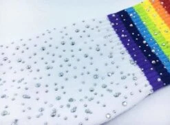 Glitter Rainbow Thigh Highs 41 Glitter Rainbow Thigh Highs -Clothing Discount Store glitter rainbow thigh highs gay pride glittery high socks knee ddlg playground kawaii babe 907