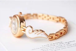 Gold Angel Wing Watch -Clothing Discount Store gold angel wing watch accessories angel wing wings anime bracelet jewelry kawaii babe 454