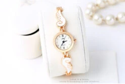 Gold Angel Wing Watch -Clothing Discount Store gold angel wing watch accessories angel wing wings anime bracelet jewelry kawaii babe 746