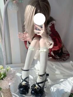 Golden Teddy High Heel Mary Janes -Clothing Discount Store golden teddy bear clear high heel mary janes pumps 962